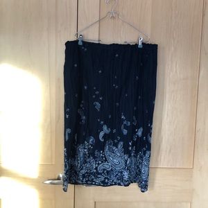 Eddie Bauer fully lined skirt XL LIKE NEW!